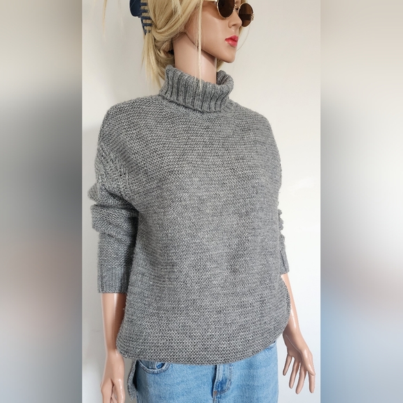 Zara turtleneck top sweater medium - Picture 4 of 9